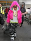 Nicki Minaj каца на летище Хийтроу в Лондон
