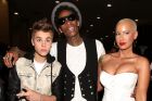 Justin Bieber, Usher и  Amber Rose