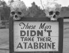 Реклама на лекарство против малария в Папуа Нова Гвинея по време на Втората световна война.