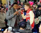 Justin Bieber и  Usher  на гости на NBC