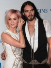 Katy Perry с къса коса  и Russell Brand