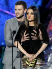 Justin Timberlake и  Mila Kunis на MTV Movie Awards