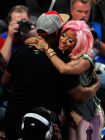 Nicki Minaj по време на мача на звездите от NBA