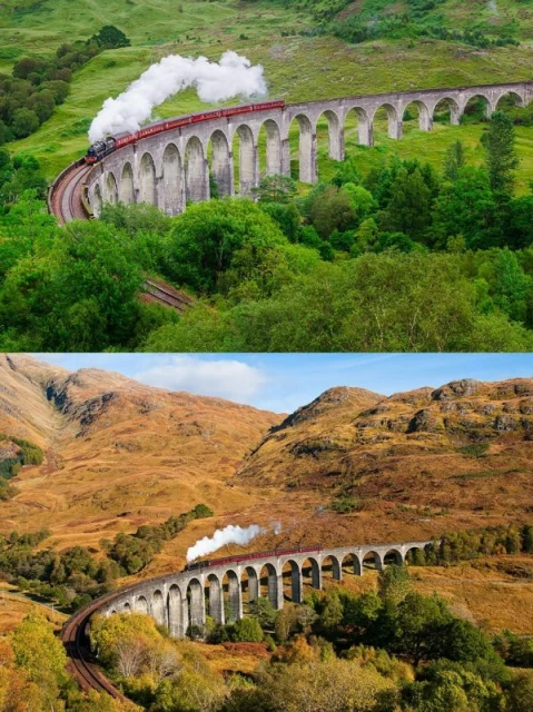 Виадуктът Glenfinnan, Шотландия