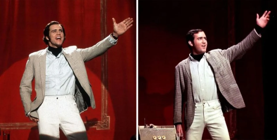 Jim Carrey: Andy Kaufman, "Man On The Moon"