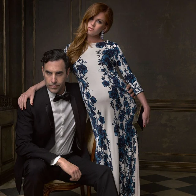 Sacha Baron Cohen и Isla Fisher