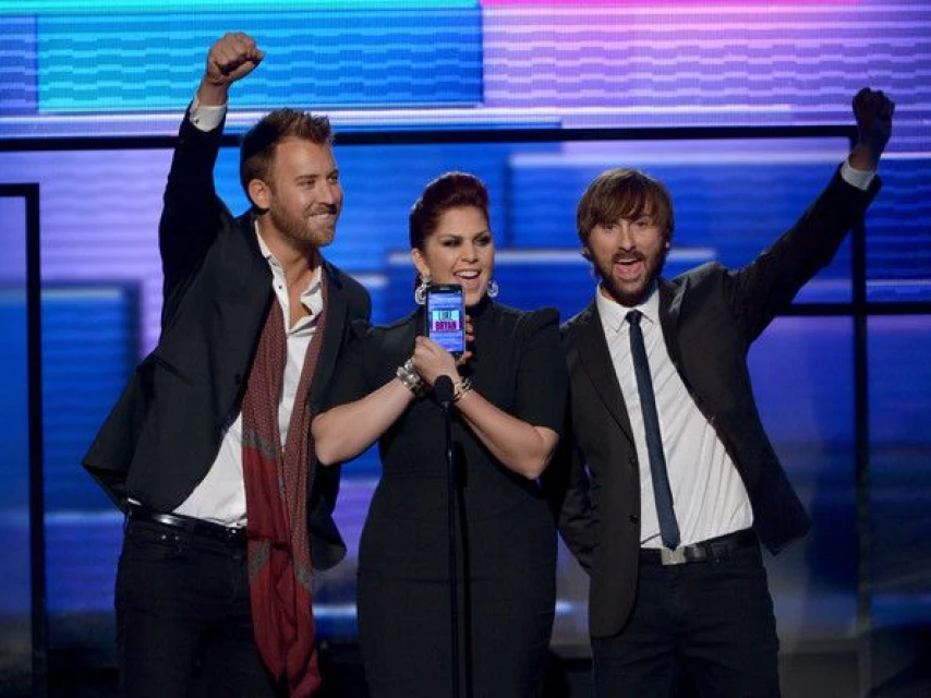 8. Lady Antebellum FAVORITE BAND, DUO or GROUP - COUNTRY