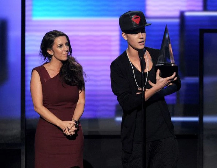13. Justin Bieber ARTIST OF THE YEAR