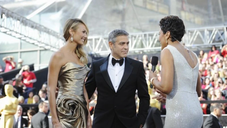 Stacy Keibler и George Clooney