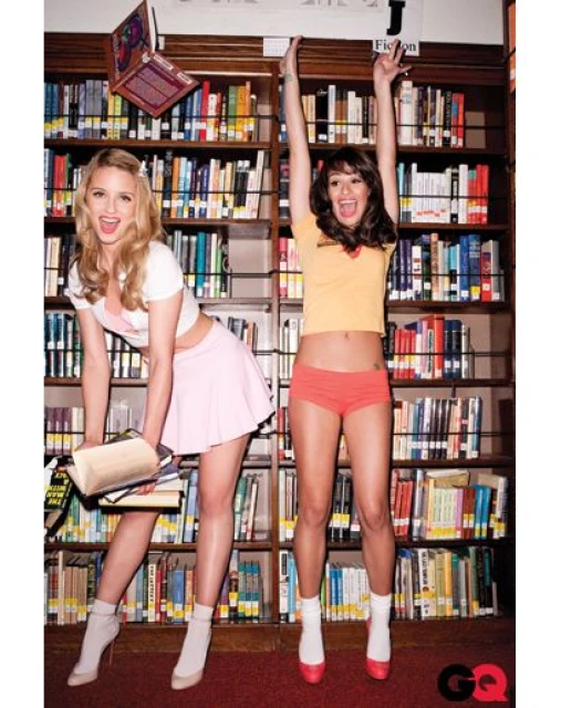 1. Lea Michele and Dianna Agron