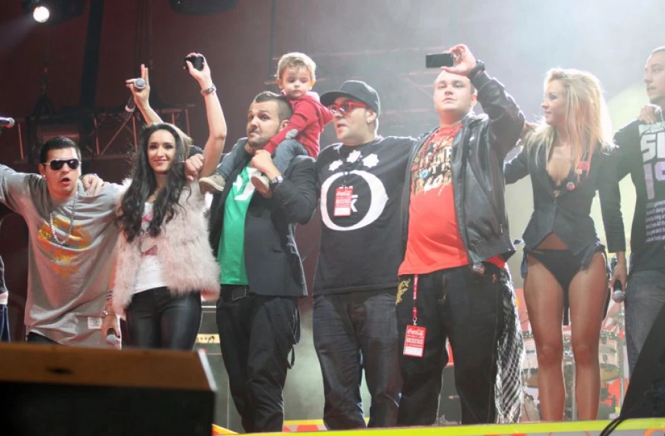 Българските звезди от Coca Cola Energy Tour/ сн. Кристина Цветкова