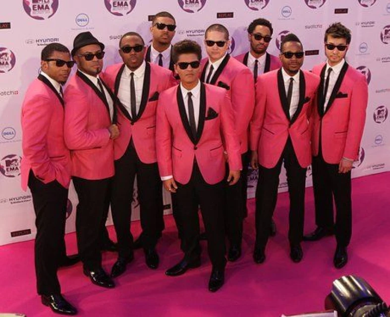 Bruno Mars по време на наградите на MTV