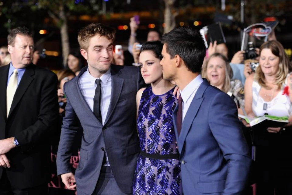 Robert Pattinson, Kristen Stewart, Taylor Lautner