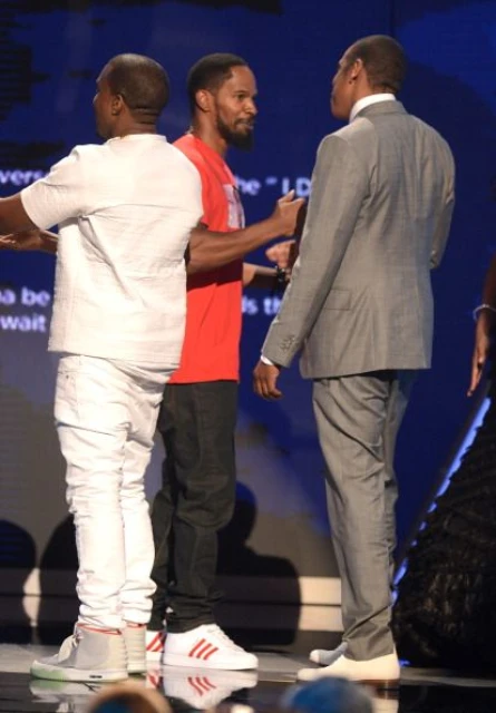 Kanye West; Jamie Foxx; Jay-Z