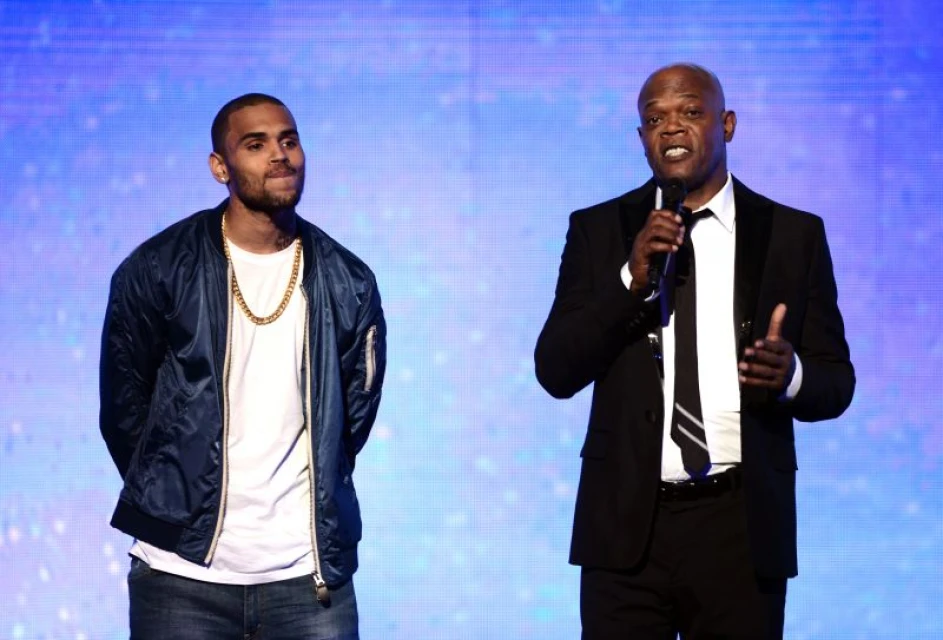 Chris Brown; Samuel L. Jackson